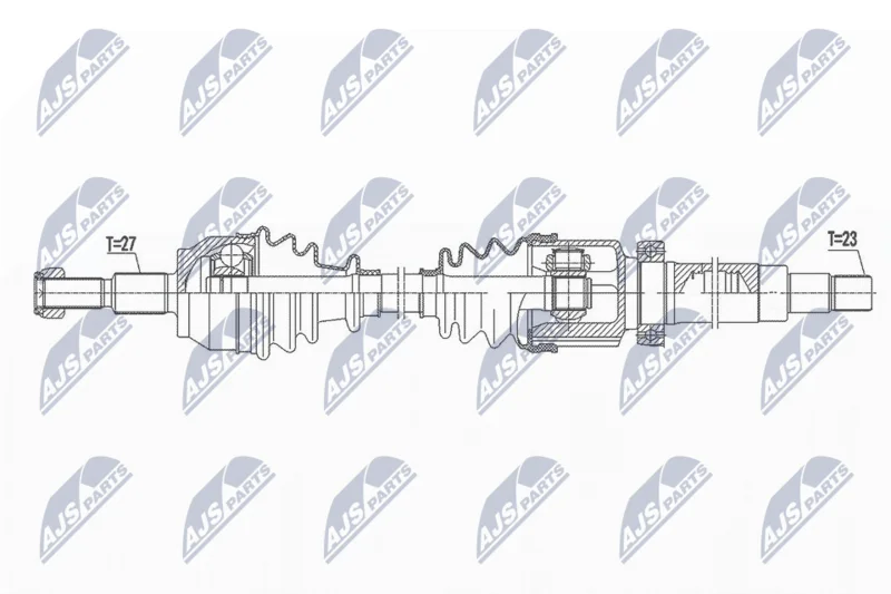 Drive Shaft NTY NPW-FR-111