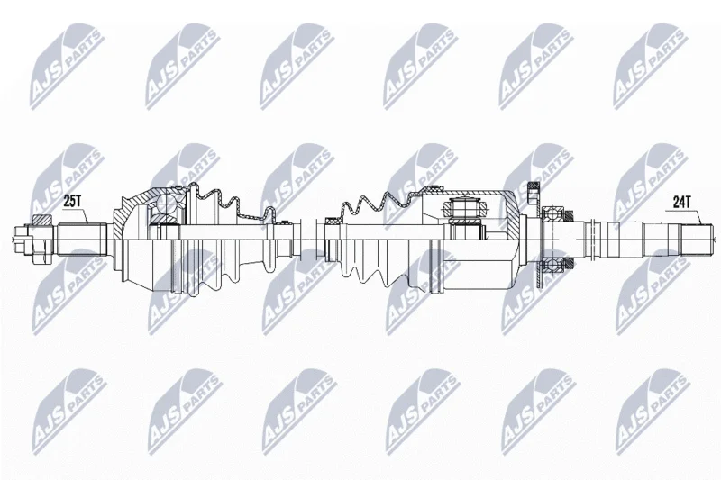 Drive Shaft NTY NPW-FT-020
