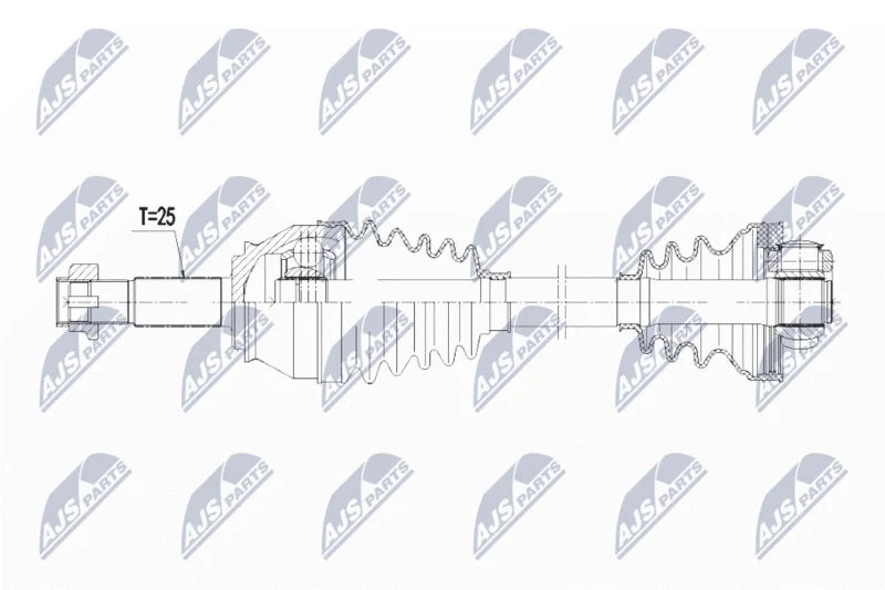 Drive Shaft NTY NPW-FT-023