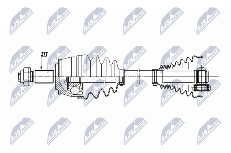 Drive Shaft NTY NPW-FT-035
