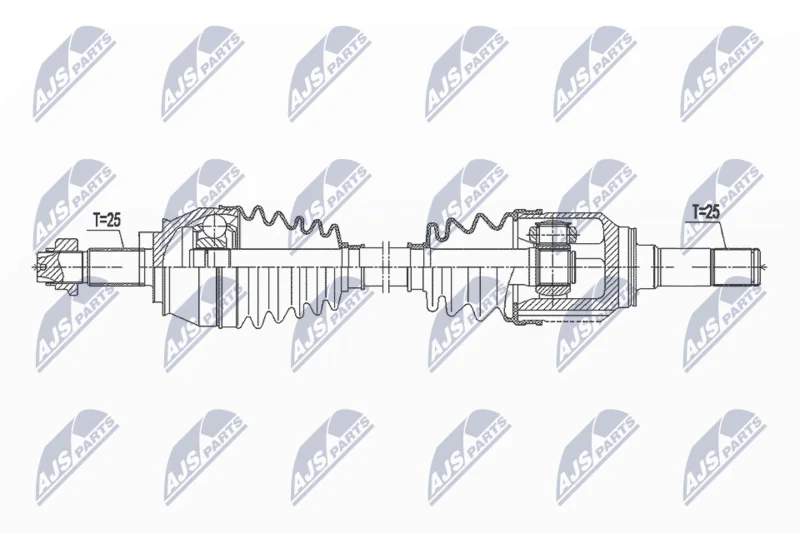 Drive Shaft NTY NPW-FT-049