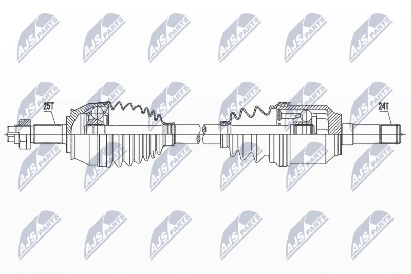 Drive Shaft NTY NPW-FT-055