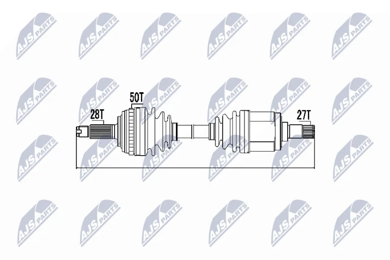 Drive Shaft NTY NPW-HD-037