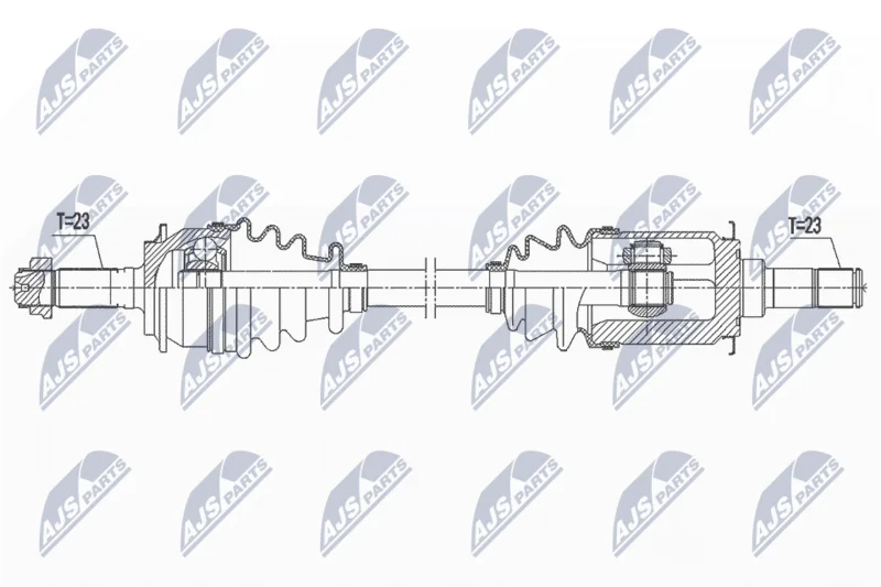 Drive Shaft NTY NPW-HD-077
