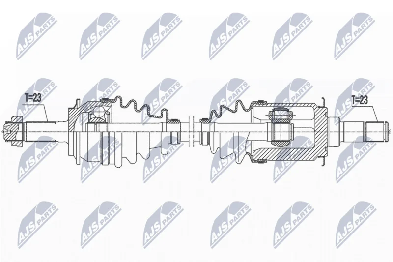 Drive Shaft NTY NPW-HD-079