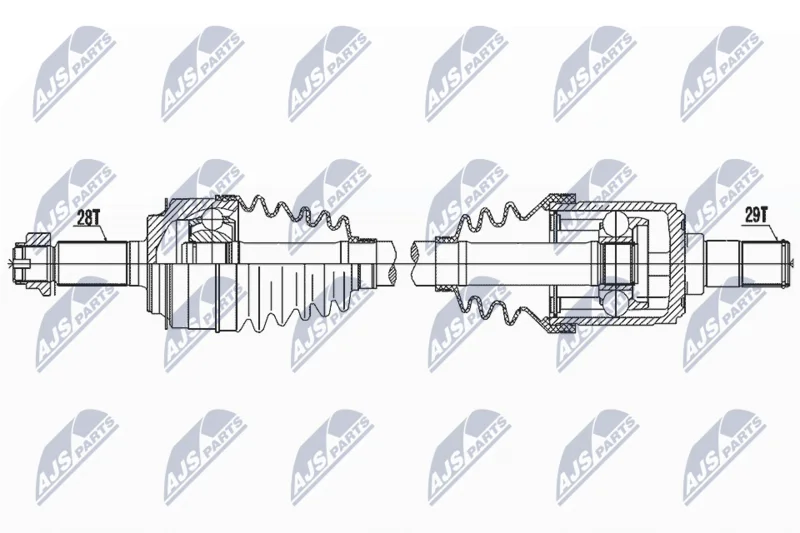 Drive Shaft NTY NPW-HD-081