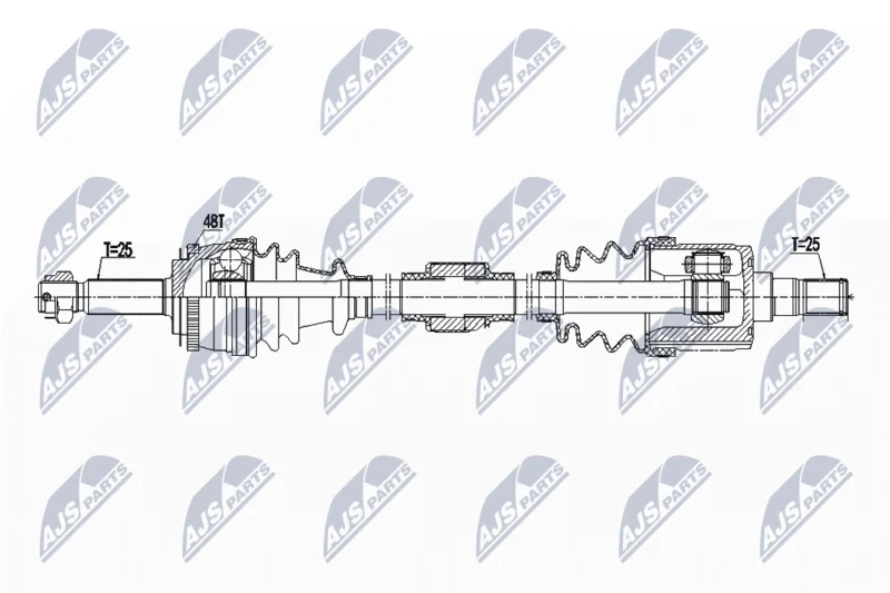 Drive Shaft NTY NPW-HY-523