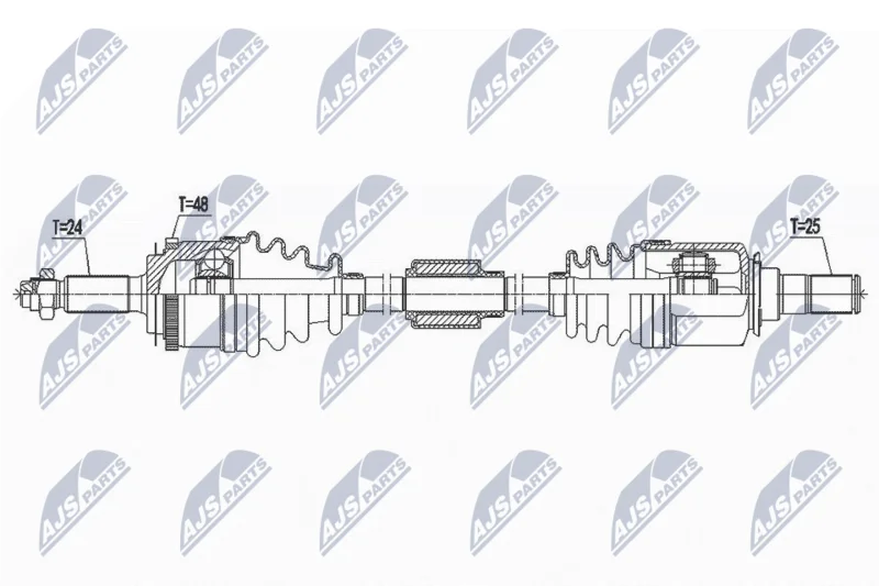 Drive Shaft NTY NPW-HY-547