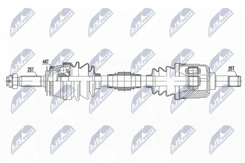 Hnací hriadeľ NTY NPW-HY-593