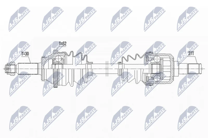 Hnací hriadeľ NTY NPW-HY-601