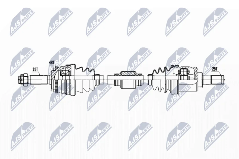 Drive Shaft NTY NPW-HY-605