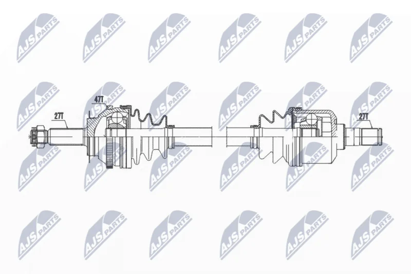 Hnací hriadeľ NTY NPW-HY-609