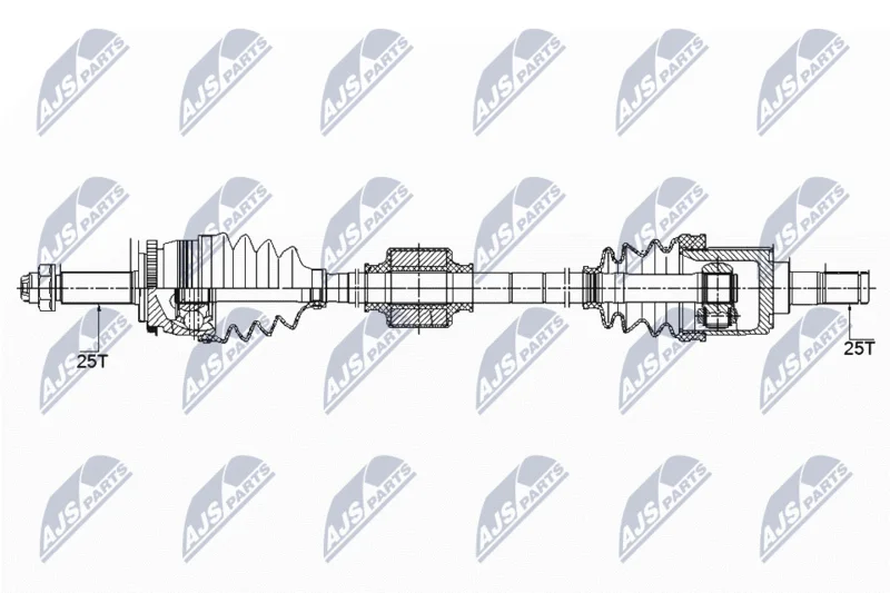 Hnací hriadeľ NTY NPW-KA-358