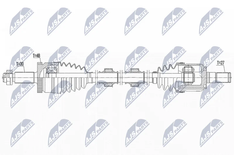 Hnací hriadeľ NTY NPW-KA-390