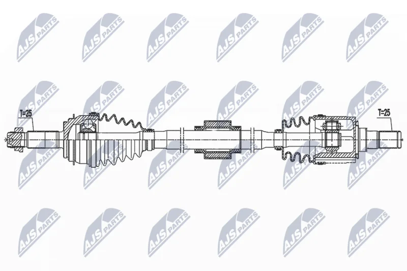 Drive Shaft NTY NPW-KA-398