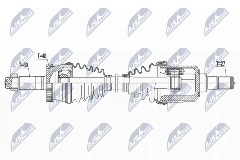 Drive Shaft NTY NPW-KA-400