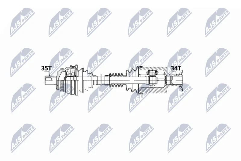 Drive Shaft NTY NPW-ME-022