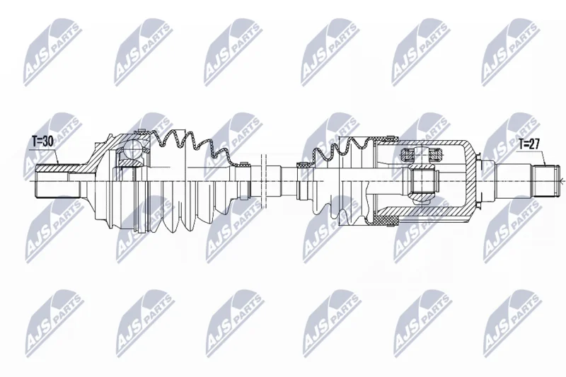 Drive Shaft NTY NPW-ME-038