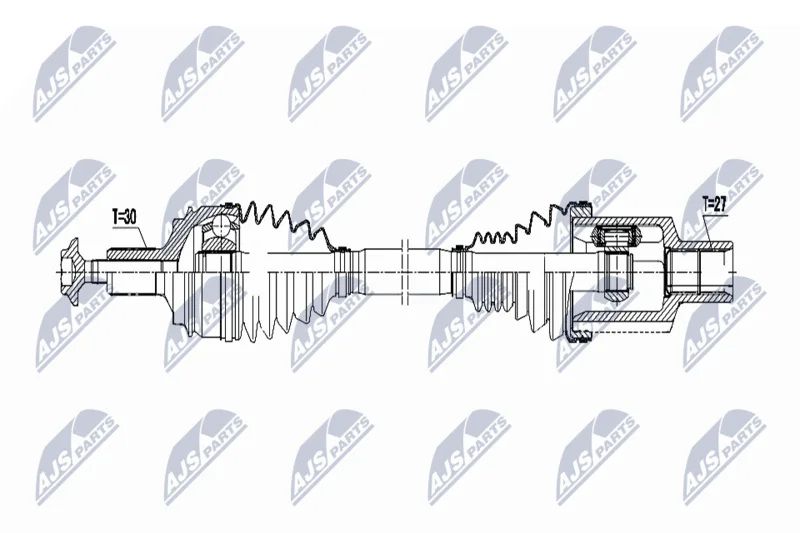 Drive Shaft NTY NPW-ME-075