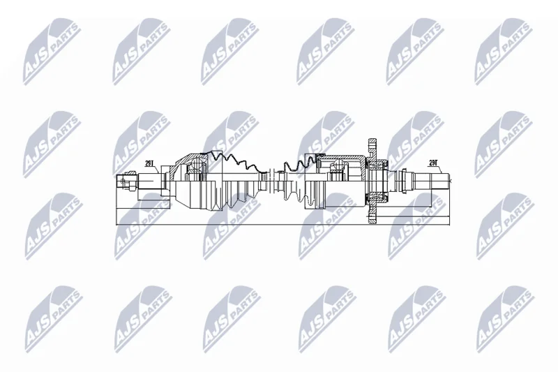 Hnací hriadeľ NTY NPW-NS-043