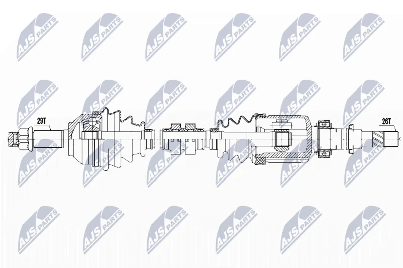 Drive Shaft NTY NPW-NS-070
