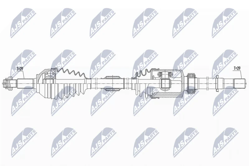 Drive Shaft NTY NPW-NS-130
