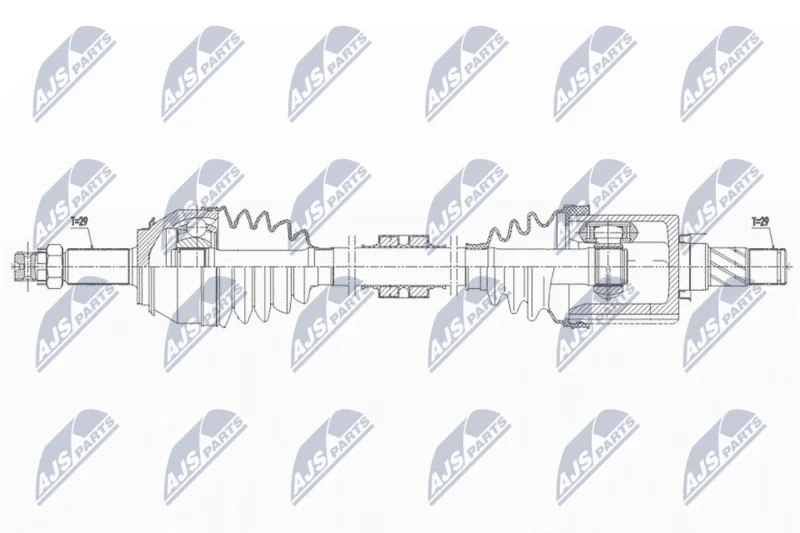 Drive Shaft NTY NPW-NS-150