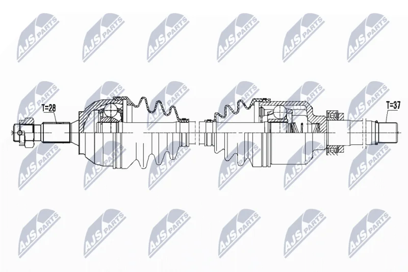 Hnací hriadeľ NTY NPW-PE-041