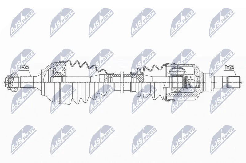 Hnací hriadeľ NTY NPW-PE-055