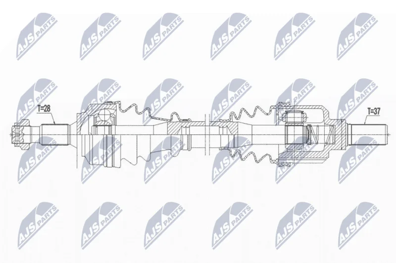 Drive Shaft NTY NPW-PE-061