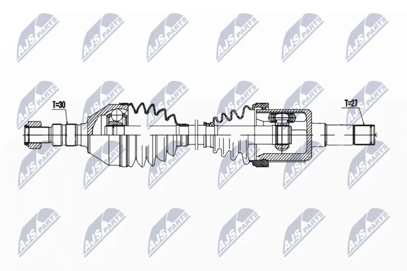 Hnací hriadeľ NTY NPW-PL-142