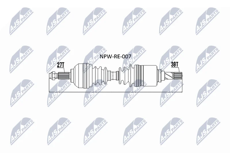 Drive Shaft NTY NPW-RE-007