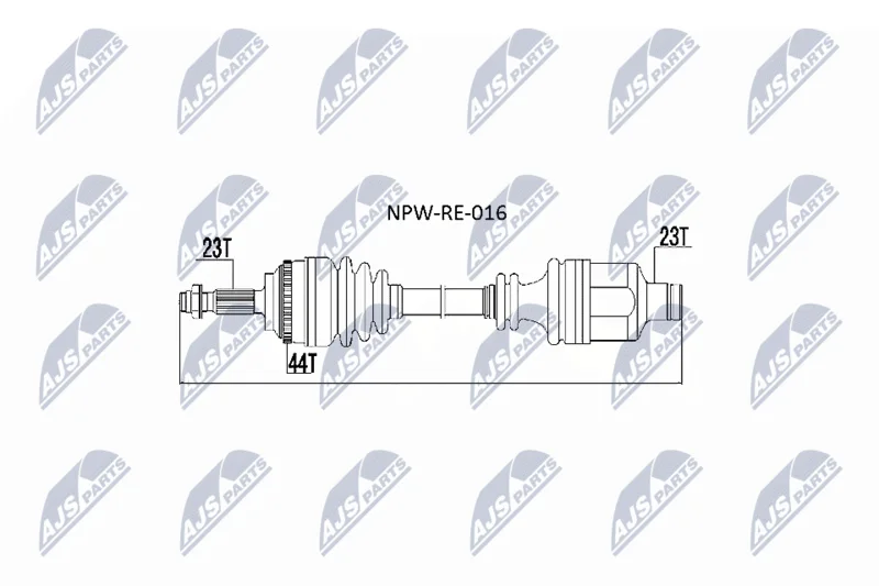 Drive Shaft NTY NPW-RE-016