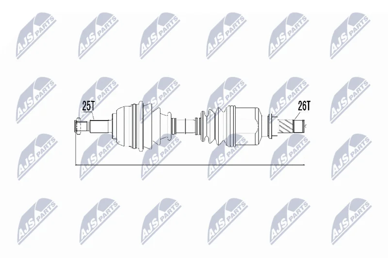 Drive Shaft NTY NPW-RE-031