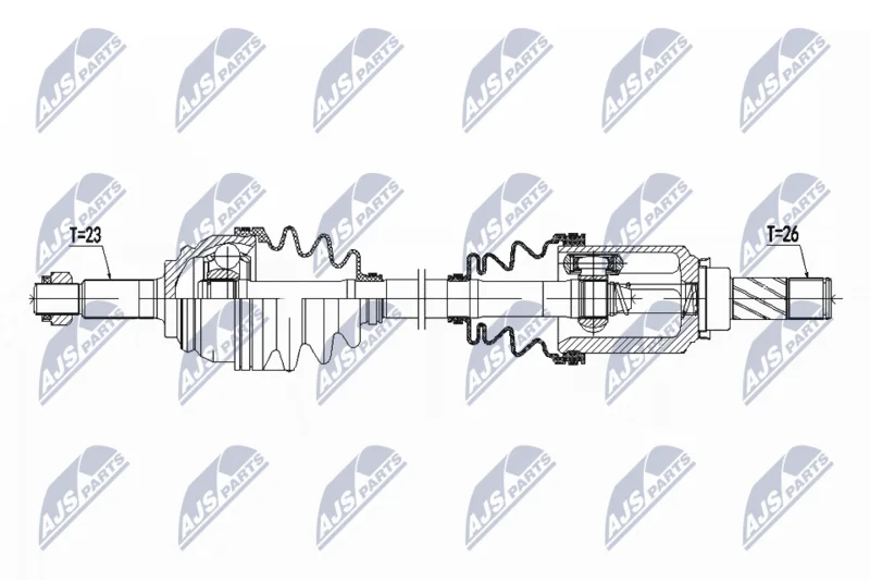 Drive Shaft NTY NPW-RE-069