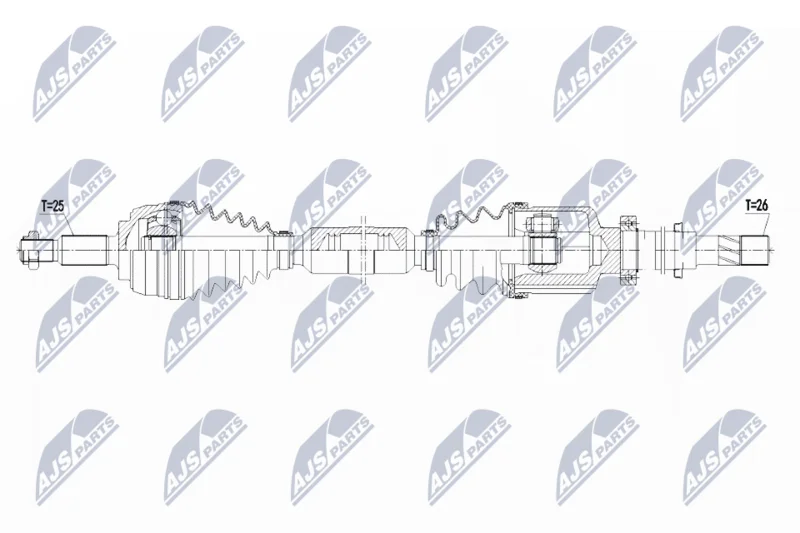 Drive Shaft NTY NPW-RE-140