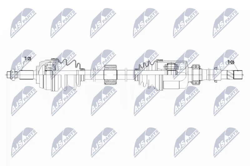 Drive Shaft NTY NPW-RE-144