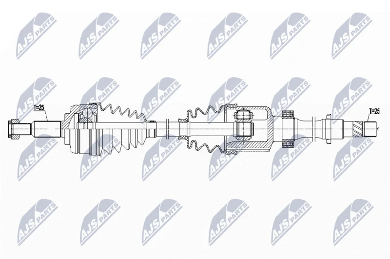 Drive Shaft NTY NPW-RE-179