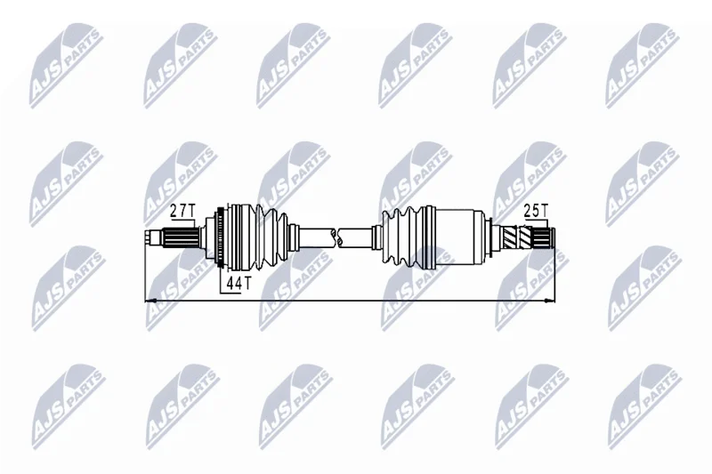 Drive Shaft NTY NPW-SB-009