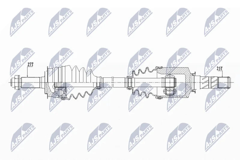 Drive Shaft NTY NPW-SB-027