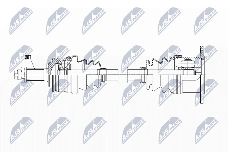 Drive Shaft NTY NPW-SU-021