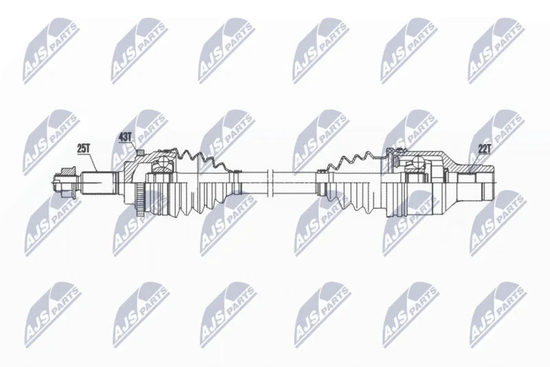 Drive Shaft NTY NPW-SU-052