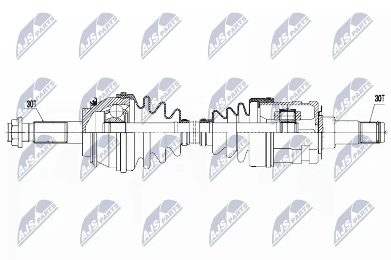 Drive Shaft NTY NPW-TY-081