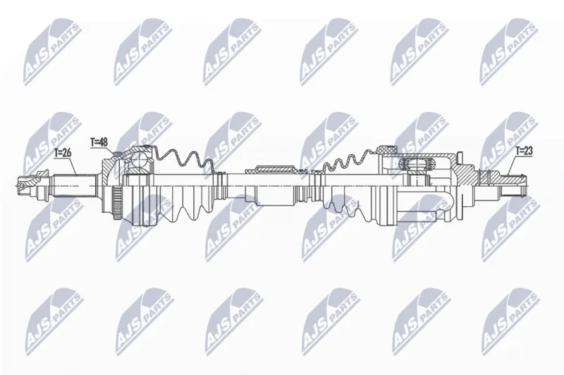 Drive Shaft NTY NPW-TY-131