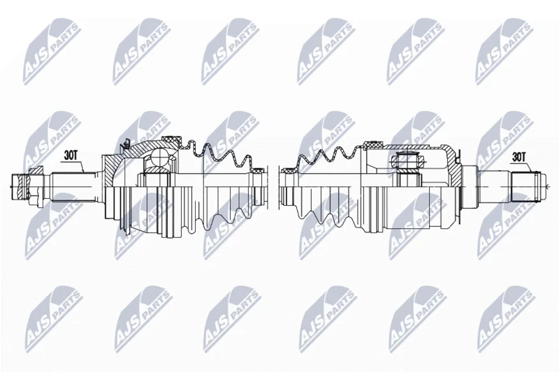 Drive Shaft NTY NPW-TY-177