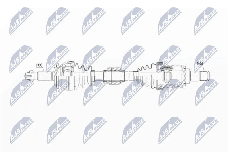 Drive Shaft NTY NPW-TY-187