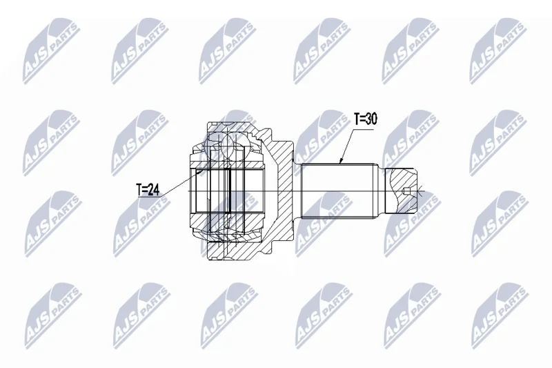 Joint Kit, drive shaft NTY NPZ-BM-012