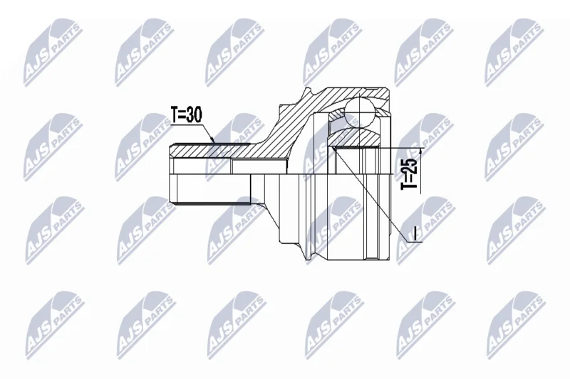 Joint Kit, drive shaft NTY NPZ-ME-026