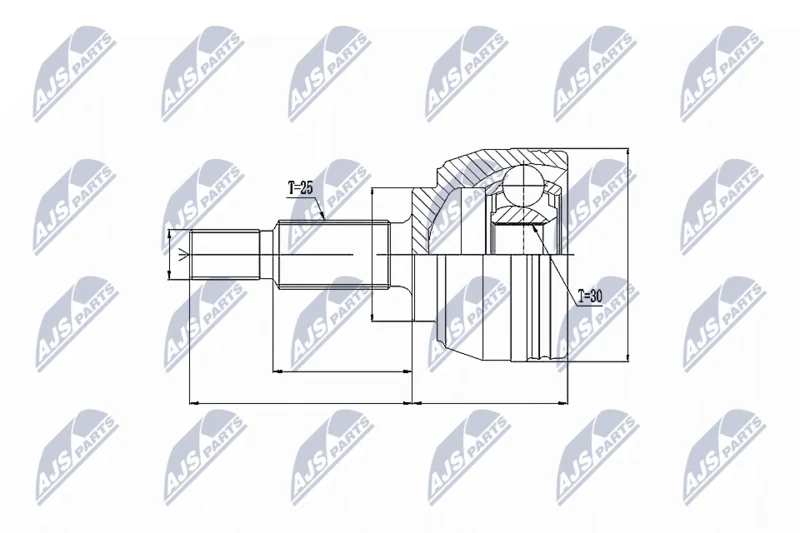 Joint Kit, drive shaft NTY NPZ-RE-032