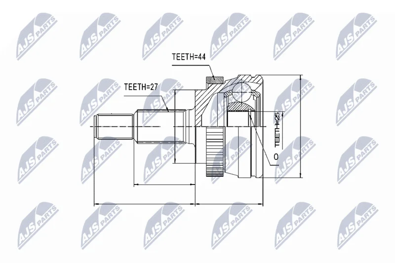Joint Kit, drive shaft NTY NPZ-RE-033